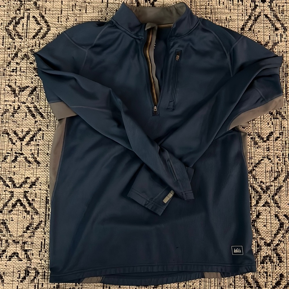 REI Half Zip Pull Over Sweater
